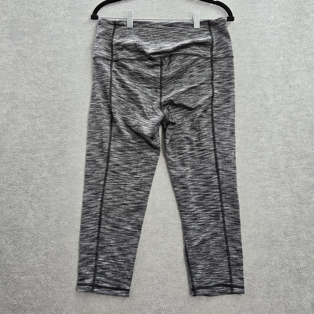 Victoria's Secret Sport Women Activewear Pants L Gray Leggings Knockout Capri